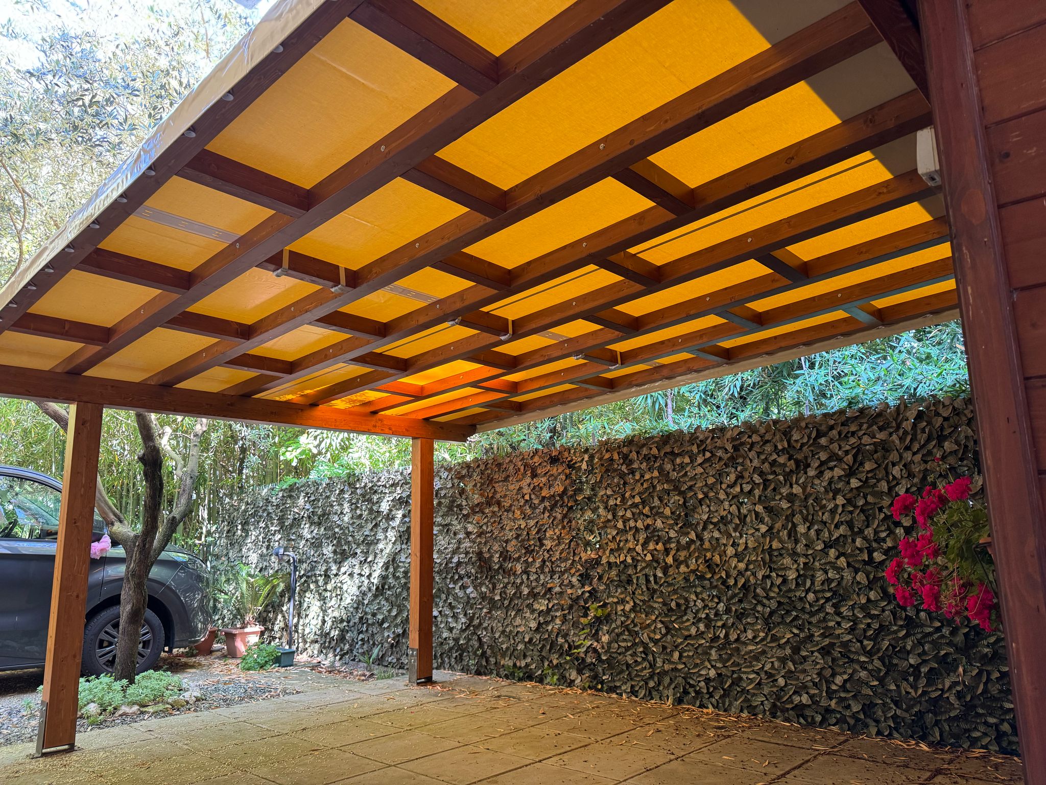 Copertura terrazza in legno H3 SRL Veneto