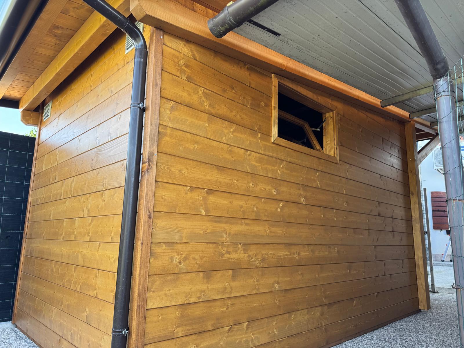 Casetta spogliatoio piscina legno vendita Veneto H3 SRL