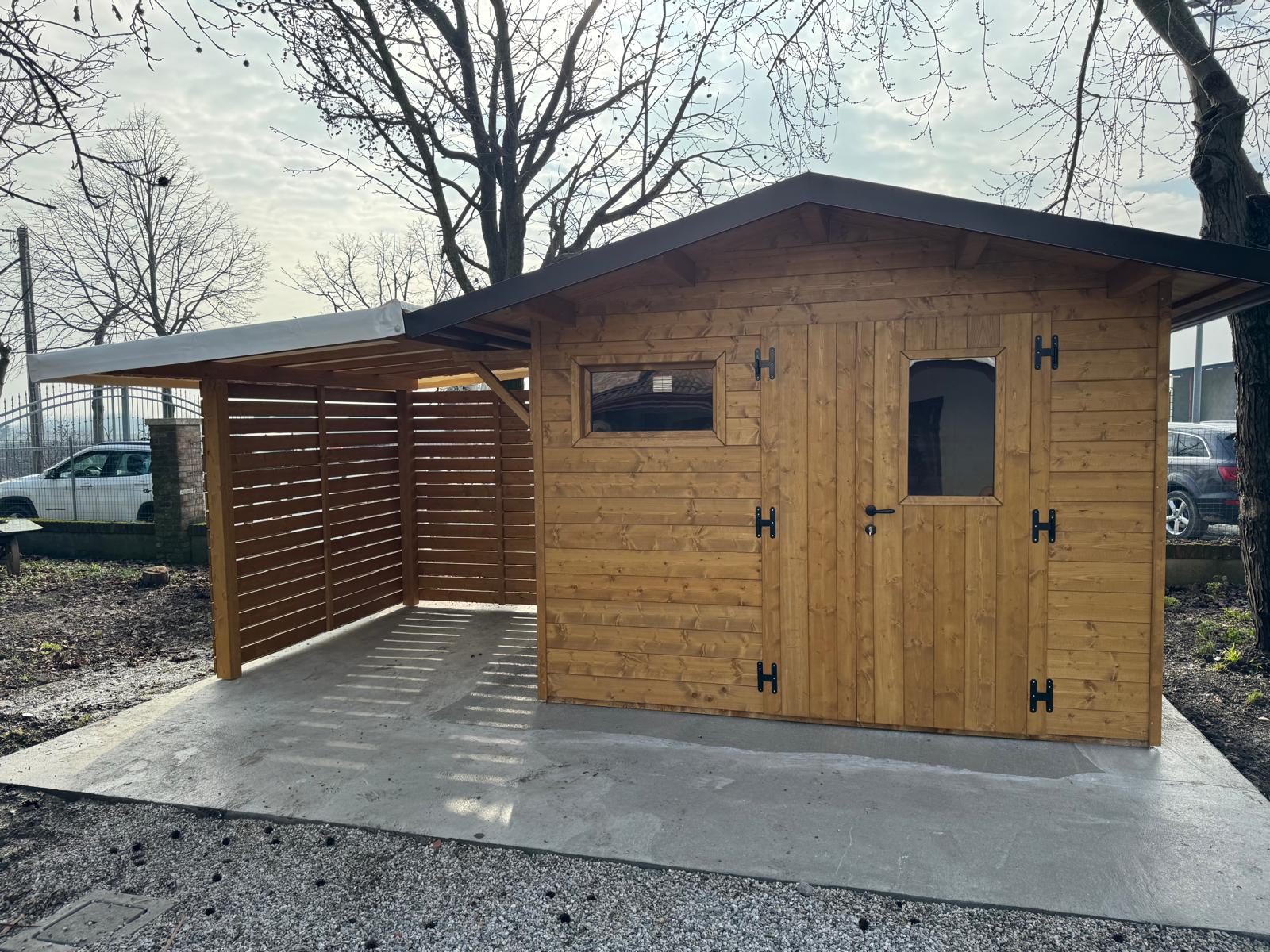 Casetta spogliatoio piscina Treviso H3 SRL