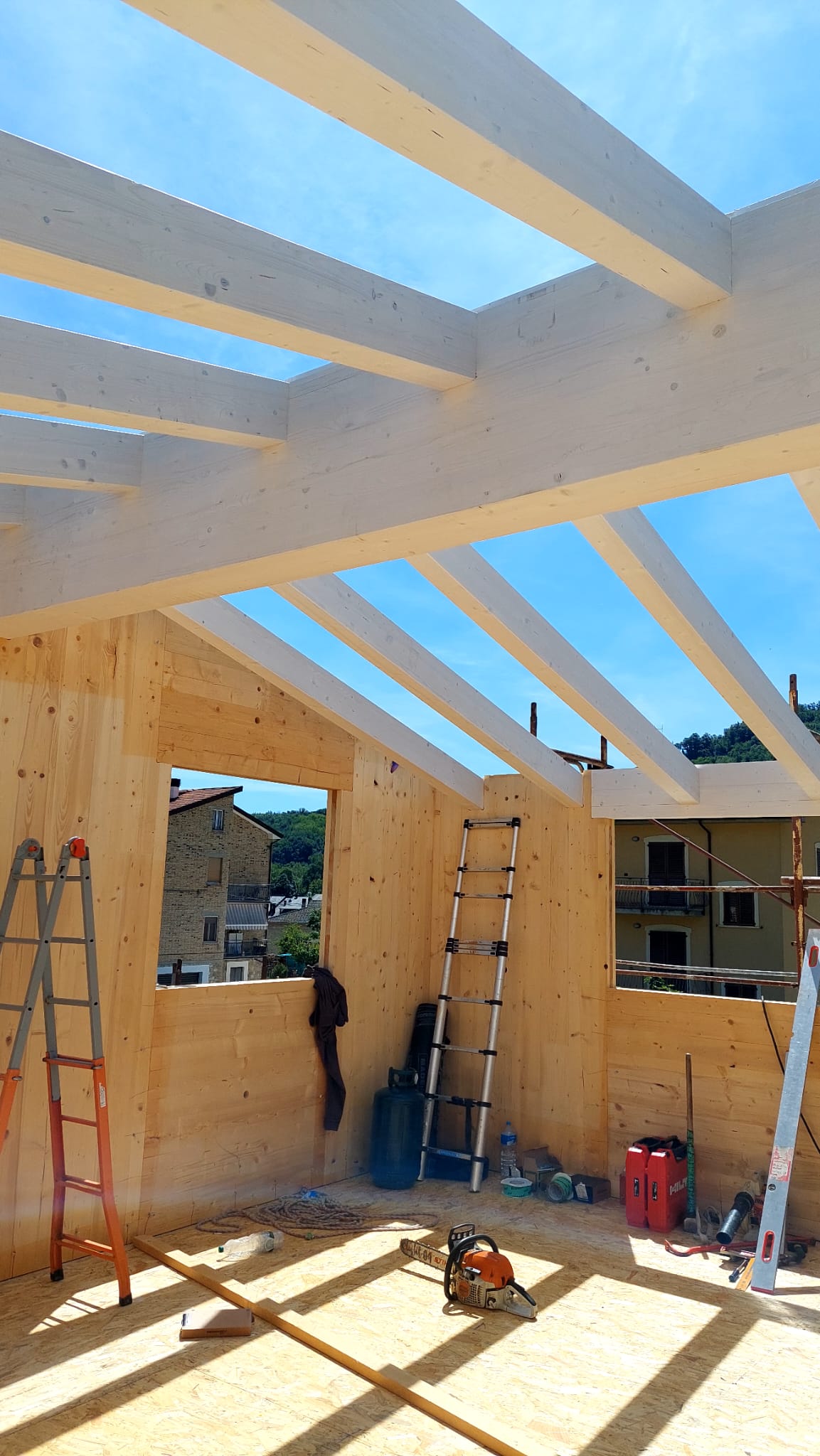 Casa lamellare a vista Padova H3 SRL